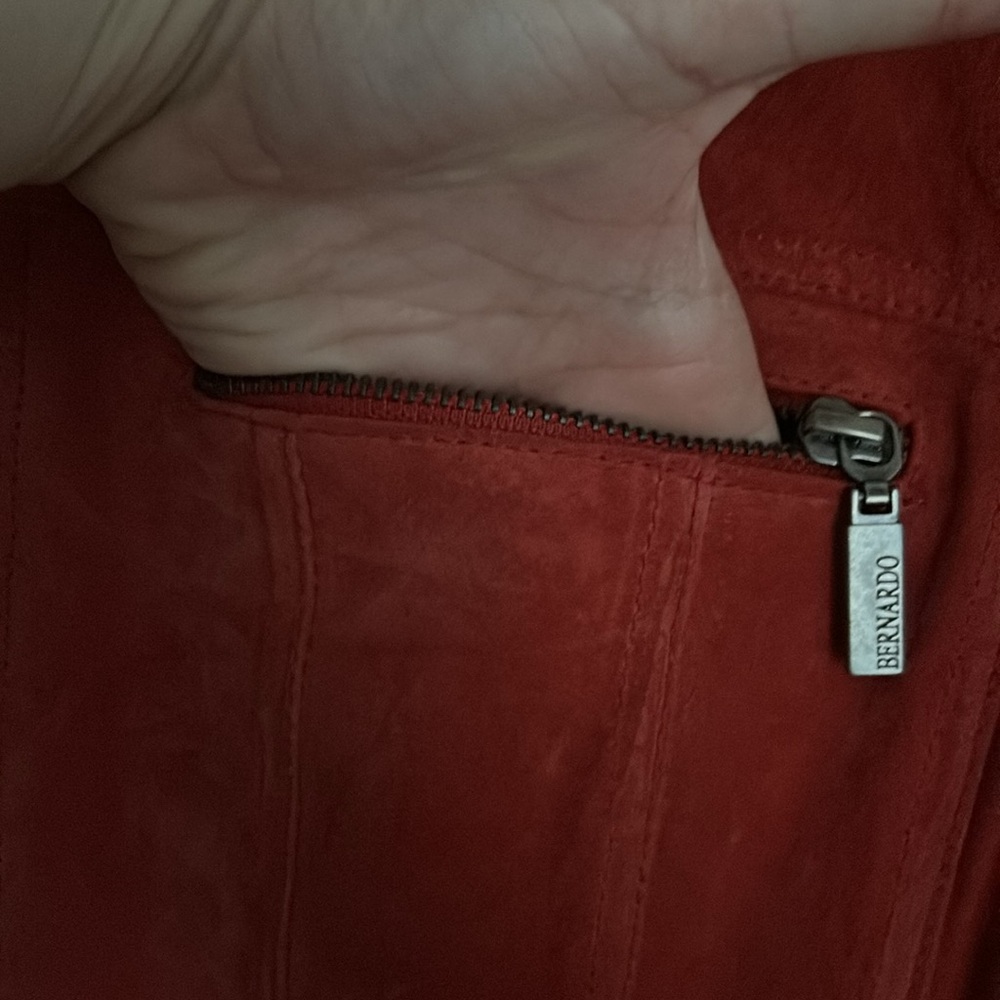 Vintage Bernardo Suede Jacket - Picture 3 of 10